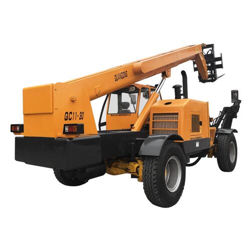 厂家叉装车 伸缩臂锅炉送料机 QC11-30叉装式锅炉送料机