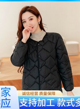 秋冬新款羽绒棉服女2023大码韩版加厚宽松女装棉衣加厚小棉袄外套
