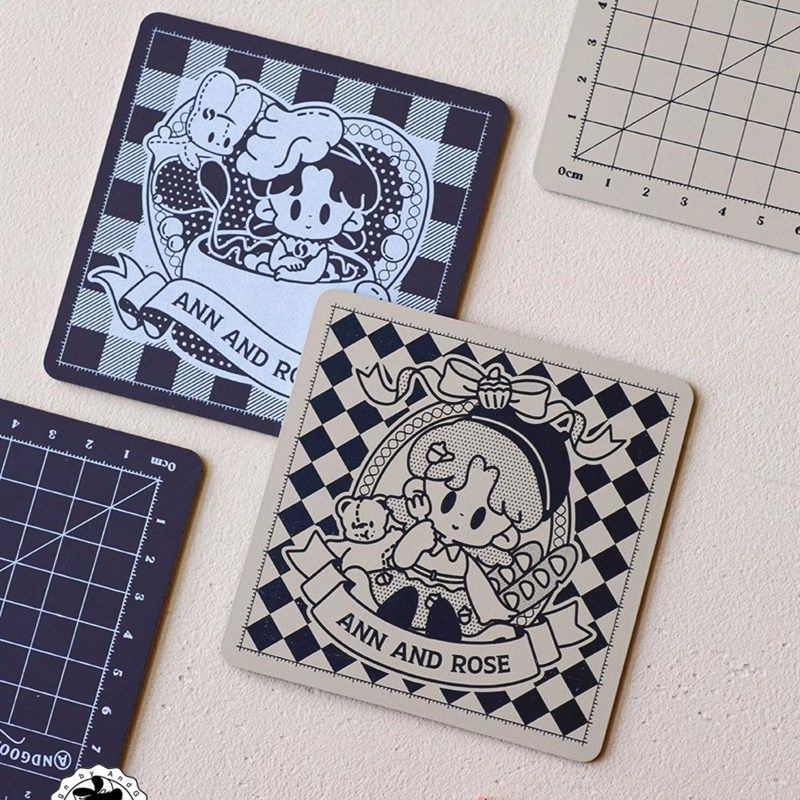 安和露丝手帐切割板小垫板柒巧酱可爱随身和纸胶带雕刻板手帐工具,文具电教/文化用品/商务用品,切割/雕刻垫板,淘宝优惠券,粉丝福利购,淘宝优惠卷