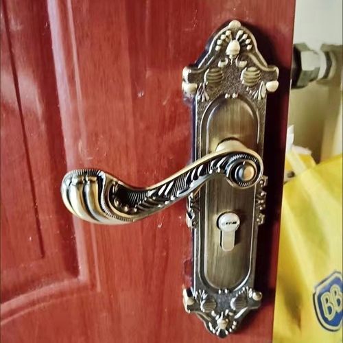 房门锁静音室内实木门欧式卧室房间卫生间门锁磁吸通用型家用