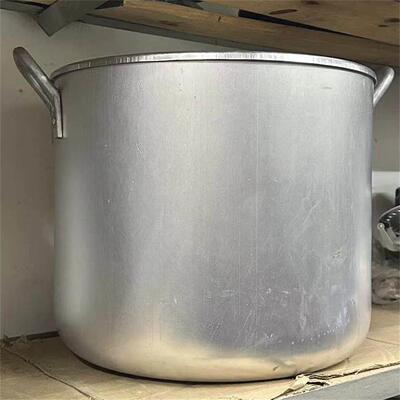 纯铝锅卤桶食堂双耳卤水手工纯铝老式煮粥大号蒸锅煮面大铝锅铝桶