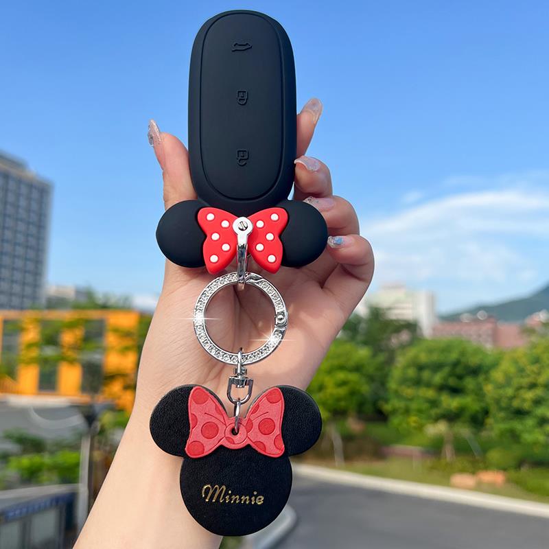 2023款理想L7钥匙套2022款L9汽车理想one专用配件L8壳扣卡通女款