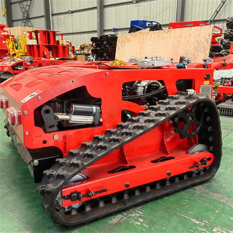 大功率履带割草机农用全地形自动打草机园林Q开荒家用果园除草机