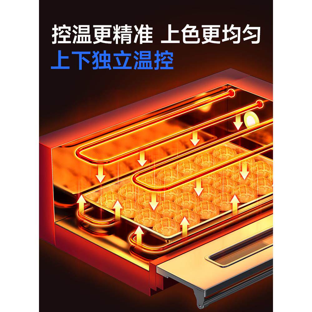 商用电燃气大容量烤箱单层披萨蛋糕面包烘烤烤箱