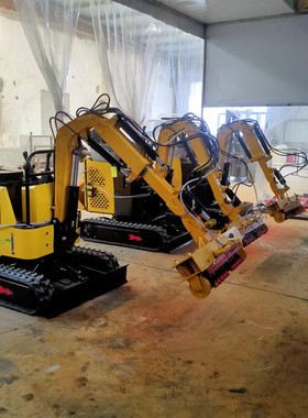 整机隧道凿毛机出售 22头履带式凿毛机 地面墙面打毛机厂家