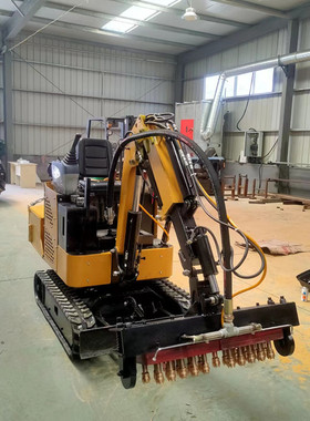 机械臂22头隧道凿毛机 弧面地面顶面打毛机 改装小挖机凿毛头