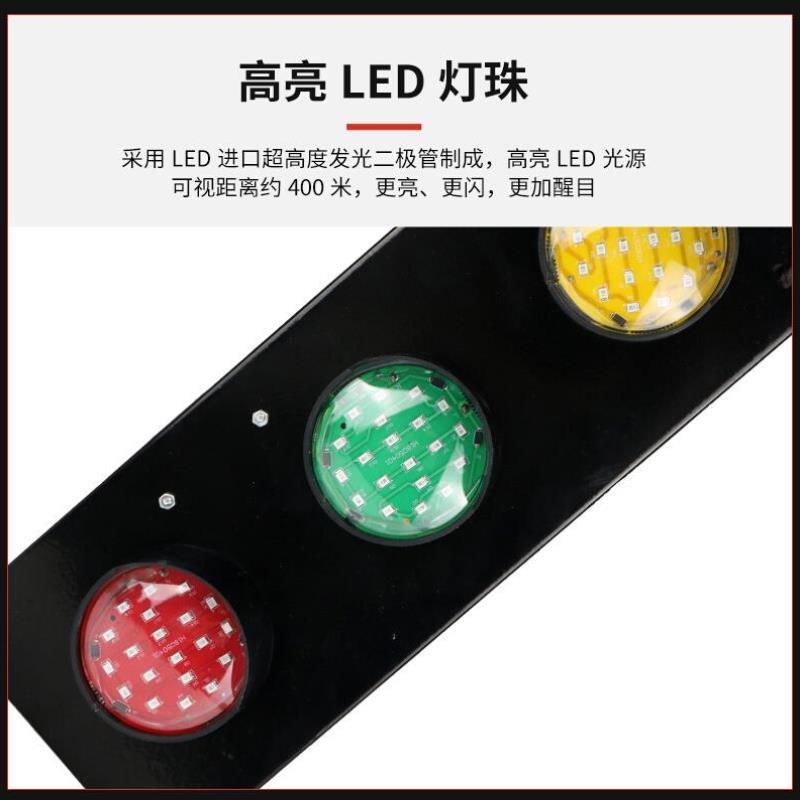 滑触线电源指示灯三色灯起重机行车天车信号灯HXC-50滑线指示灯