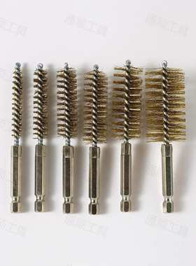 五金工具刷管道刷20PC金属丝刷EngineBrushKit,20Piece铜丝