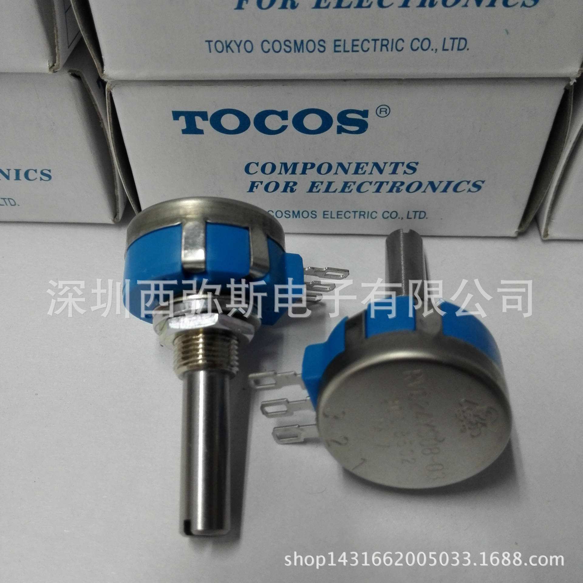 原装TOCOS电动代步车电位器RVQ24YS08-03 30S B502 45°有效角度