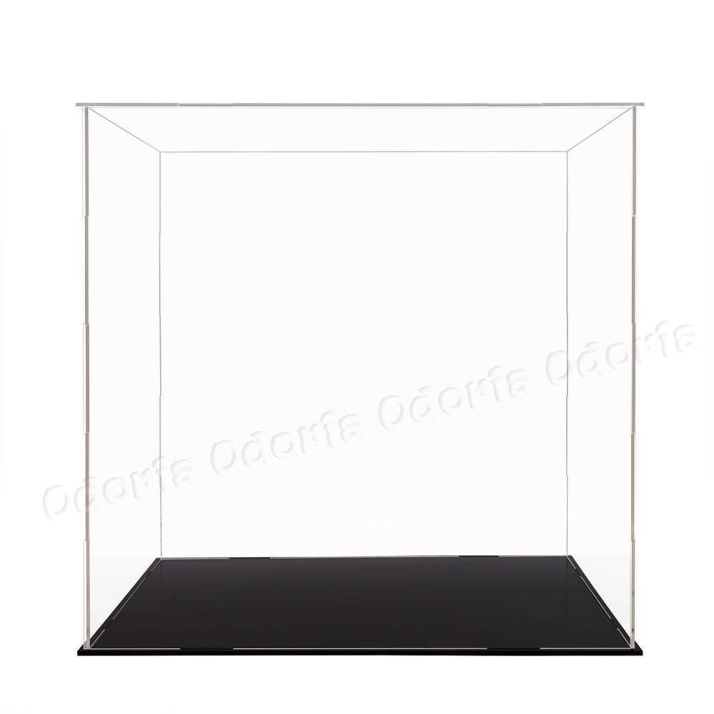 30cm Acrylic Display Case Self-Install Clear Cube Box V Dust