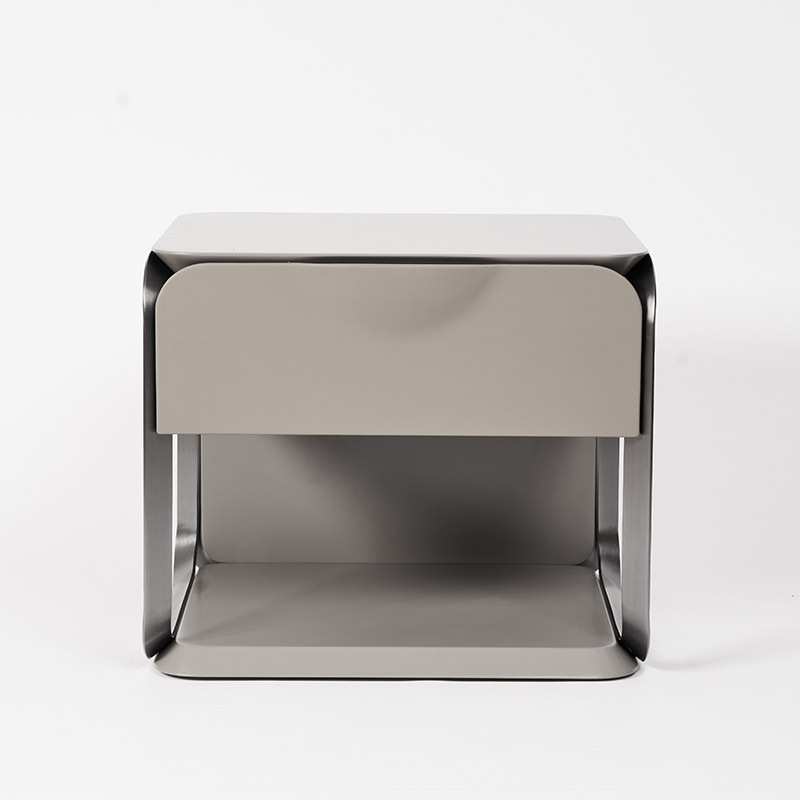 WXKL01Turri意式极简现代简约轻奢床头柜设计师款实木床边柜卧室