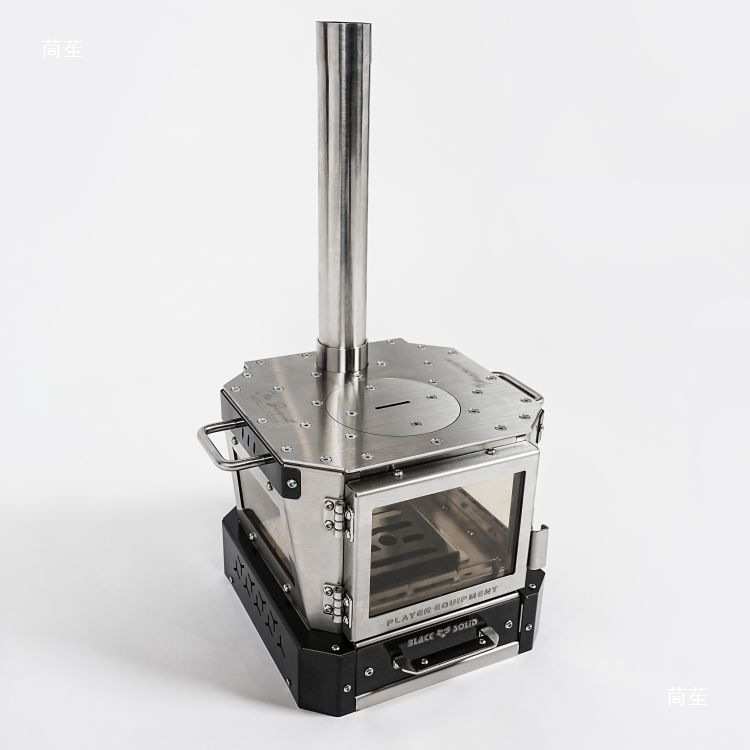 黑固星宴迷你版桌面酒精炉木炭煮茶炉子小摆件