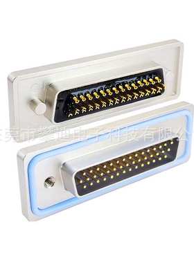 ip67d-sub连接器DB44母头转接头焊线式44pin串口连接器