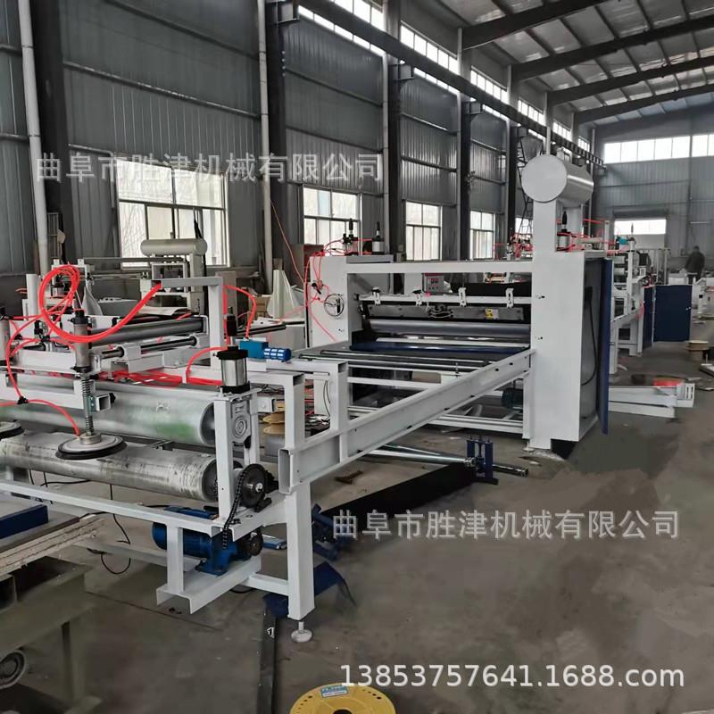 彩钢板酚醛复合风管板贴面机钢质耐火隔热一体化防火板铝皮贴合机