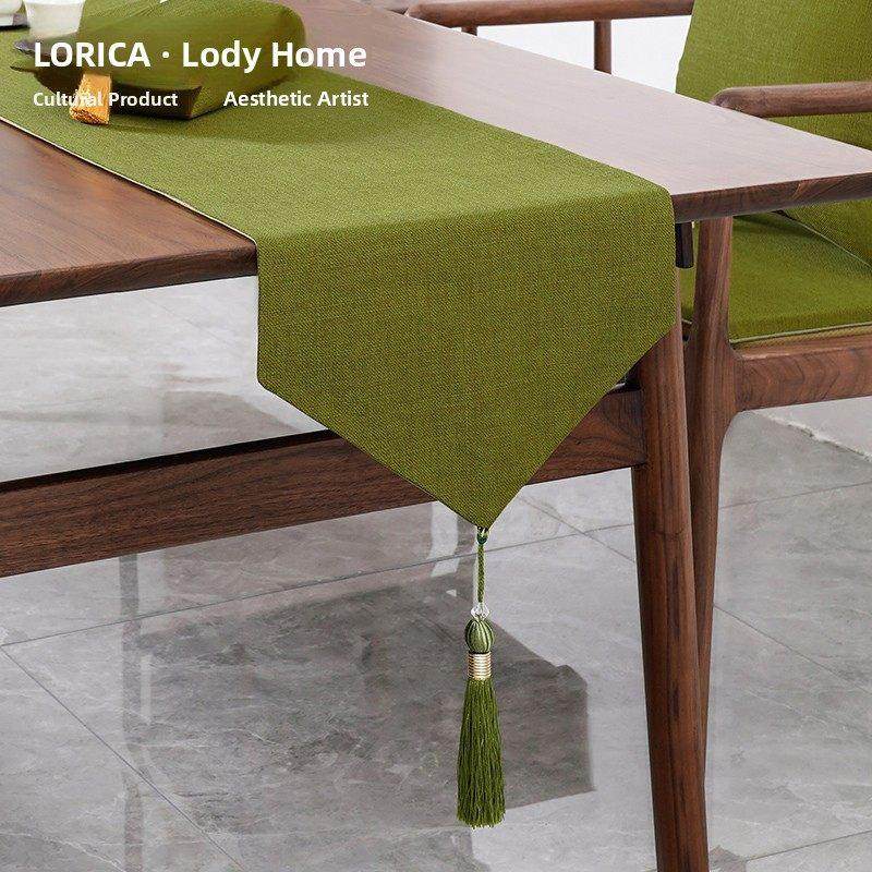 新中国风桌旗茶垫禅宗茶几坐垫咖啡桌桌布长织物防水茶几茶旗