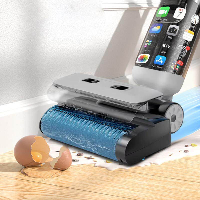 2025全自动智能洗地机吸拖一体拖地家用三合一电动拖把吸尘扫地