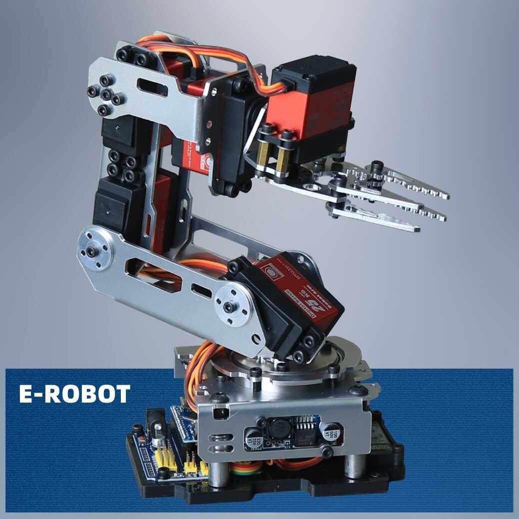 机械臂 机械手臂 DIY机械人 Arduino机械臂套件 手爪机器人 624G,电子元器件市场,机器人/机械臂,淘宝优惠券,粉丝福利购,淘宝优惠卷