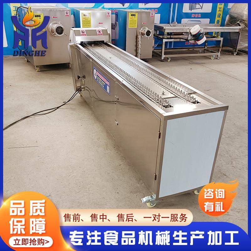 鸡脚鸡翅切断加工设备不锈钢全自动鸡爪分割机泡脚凤爪分段机