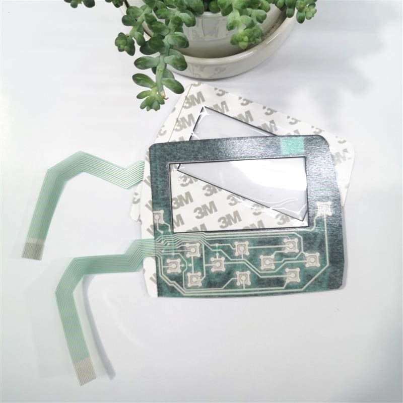 加急打样销售PVC金属探测器薄膜面板 薄膜开关 按键起鼓 可开窗