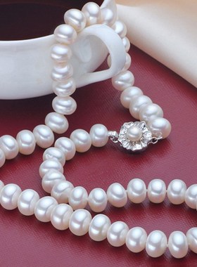 时尚精致淡水珍珠项链女 韩版简约珍珠饰品礼物礼品XL101-189