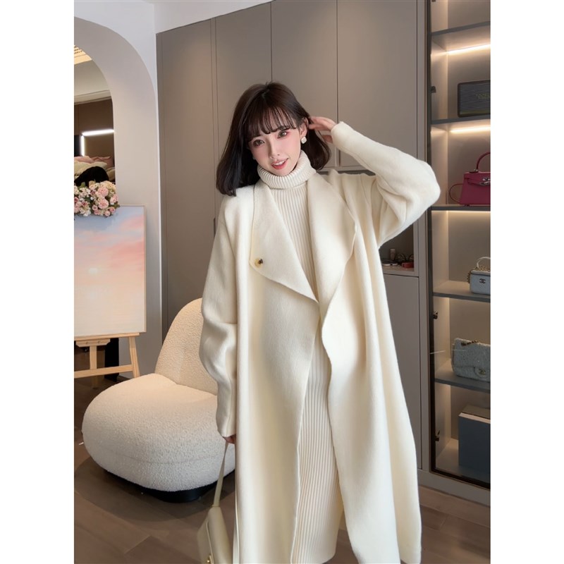 【蒙特利尔】娜娜的孕期穿搭孕妇装春秋气质外穿大衣中长款外套