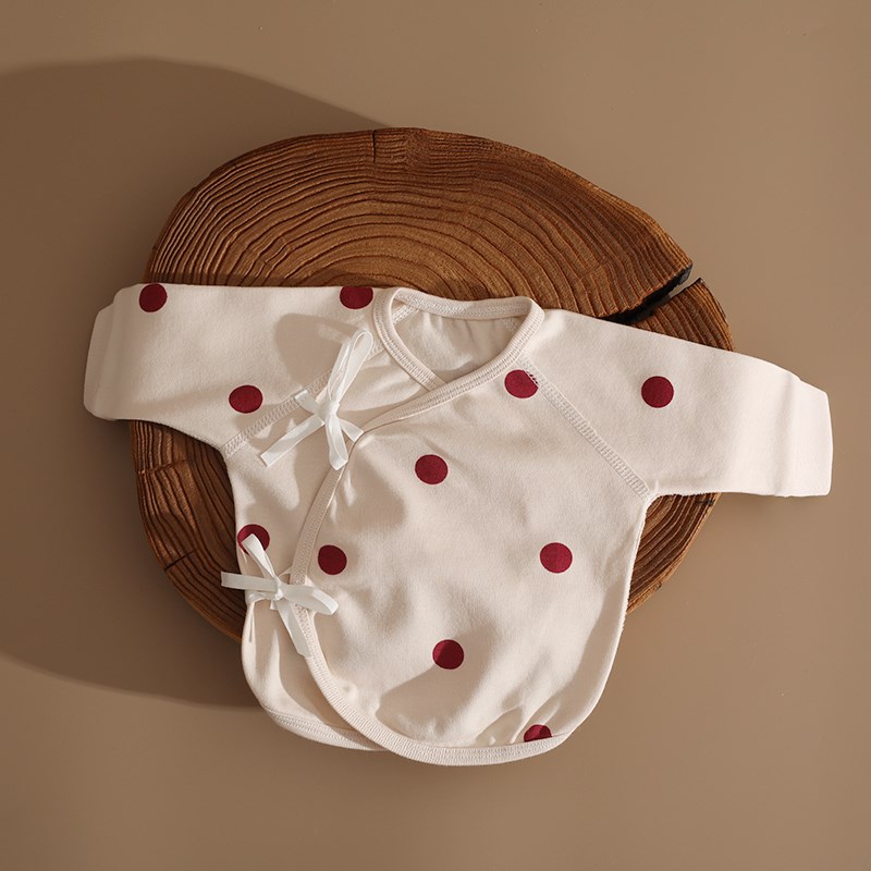 初生婴儿衣服a类半背衣0一3月宝宝纯棉四季款上衣新生儿衣服套装