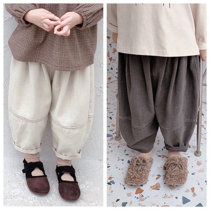 2021韩国童装春款新品男女儿童韩版秋装裤子哈伦裤女童宽松童裤 A,童装/婴儿装/亲子装,裤子,淘宝优惠券,粉丝福利购,淘宝优惠卷