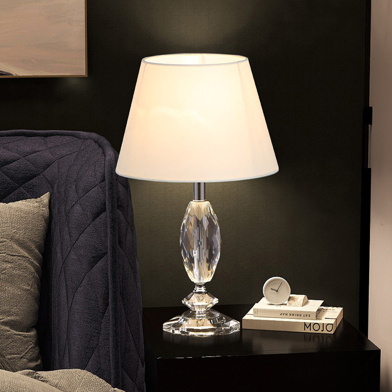 现代时尚奢华水晶台灯床头灯卧室房间床头柜高级感装饰小号菠萝,家装灯饰光源,装饰台灯,淘宝优惠券,粉丝福利购,淘宝优惠卷