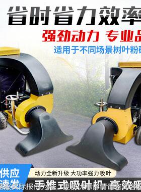汽油吸叶机手推自式收集车干湿树叶清理机落叶ILI回行收吸叶叶落