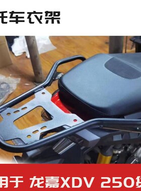 适用于龙嘉 XDV250 踏板车摩D托车改装后尾翼后货架后备箱配件
