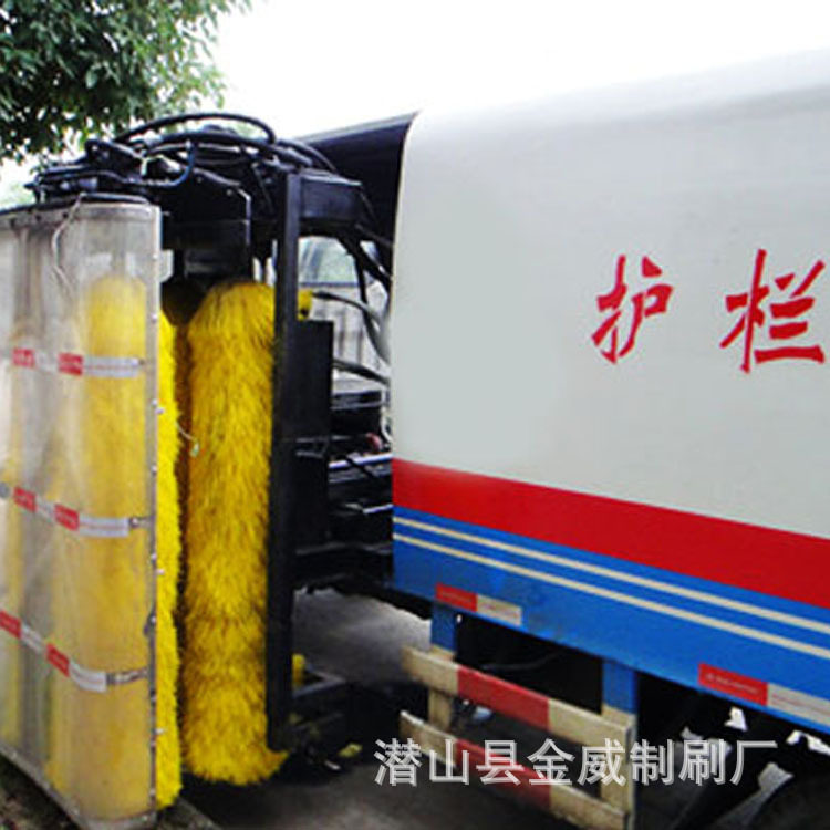 厂家生产订置公路护栏清洗刷隧道环卫清洗辊刷公路隔离带清洁刷