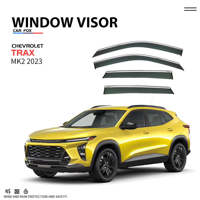 适用雪佛兰创酷车窗晴雨挡雨板Chevrolet TRAX Window visor