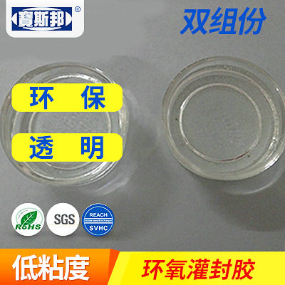 BS-6508T透明环氧树脂灌封胶LED模组胶防水硬胶密封防漏