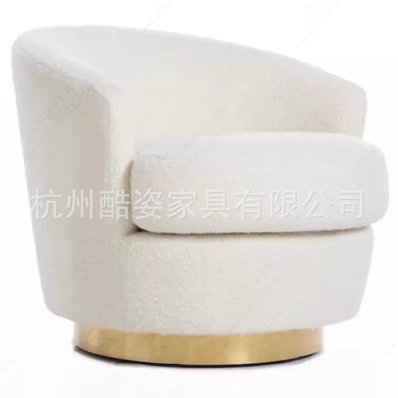 北欧现代设计师异形组合沙发
