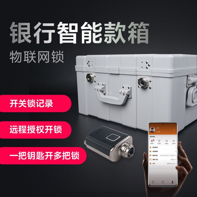 银行网点款箱智能电子挂锁