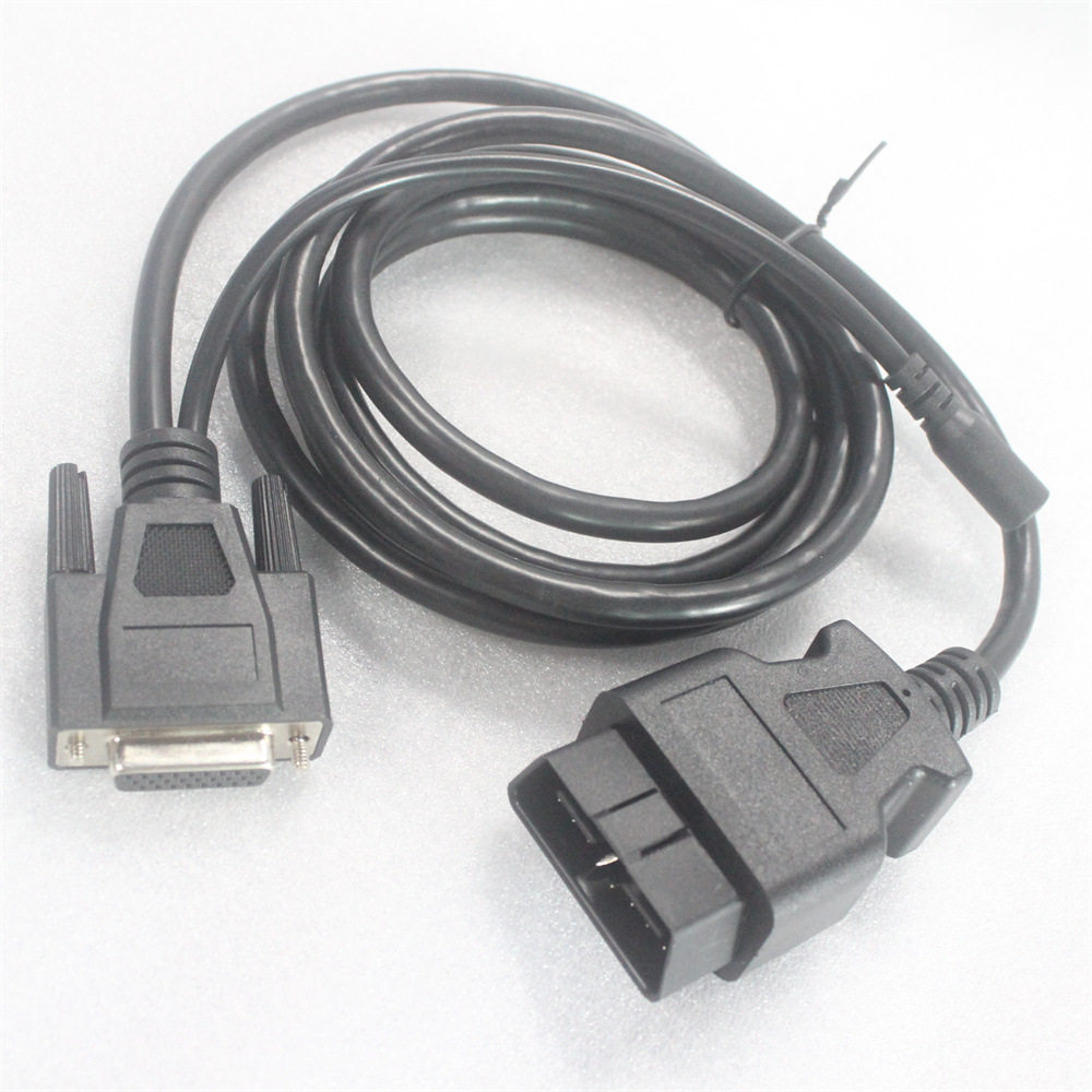 现货适用于爱夫卡诊断仪FcarOBD216PIN爱夫卡检测仪连接线3排针