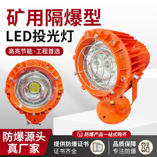 70W/100W煤矿用LED投光灯 DGS100/127L(A)井下用补光灯射灯探照灯