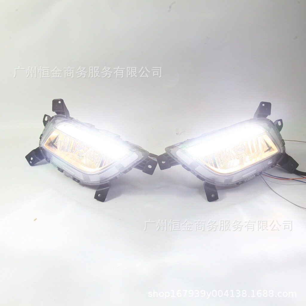 适用于起亚NIRO极睿17-19款日行灯专用LED日间行车灯改装白光雾灯