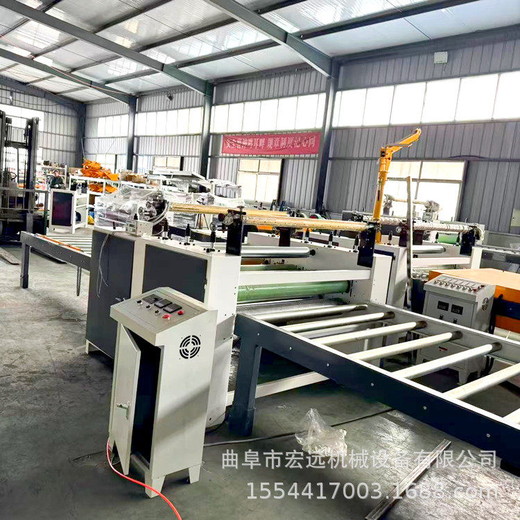 三种材料复合一起贴布机建筑模板塑料PP板复合海绵皮革软包平贴机