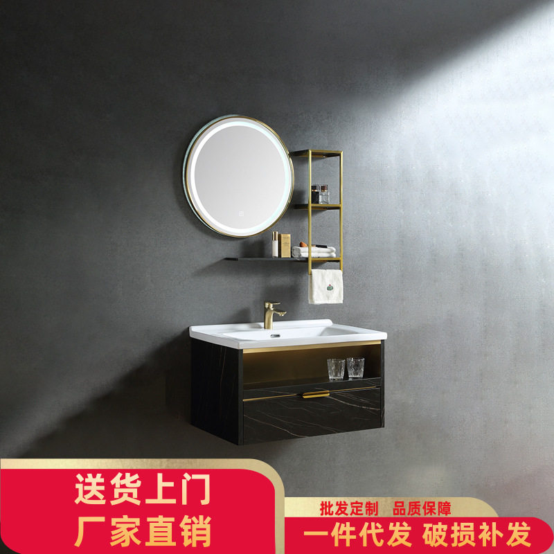 不锈钢镜柜 卫生间挂墙式置物柜智能带灯LED镜子浴室柜