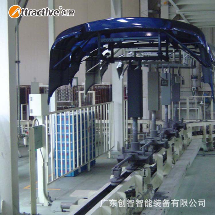 【广东创智】汽车保险杠喷涂生产线设备 汽车配件定制涂装流水线