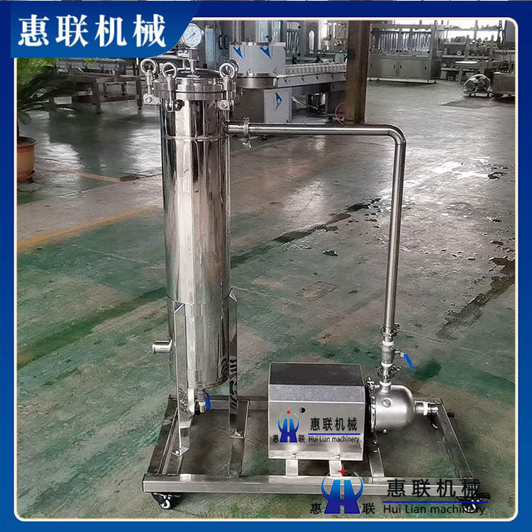 袋式过滤机 酒类油类袋式过滤器 前期粗滤过滤机