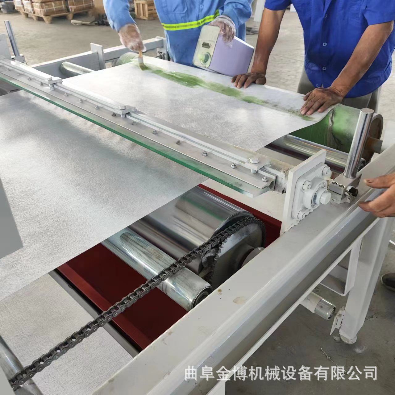 浸胶涂胶烘干一体机网格布