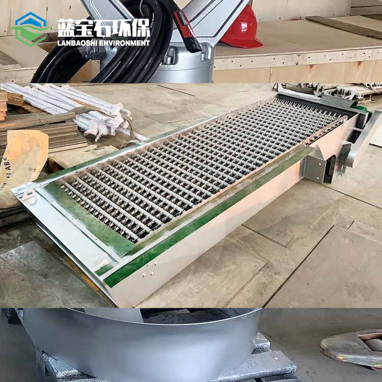 自清式全自动回转式细格栅捞渣机JRAG回转耙齿式机械格栅除污机