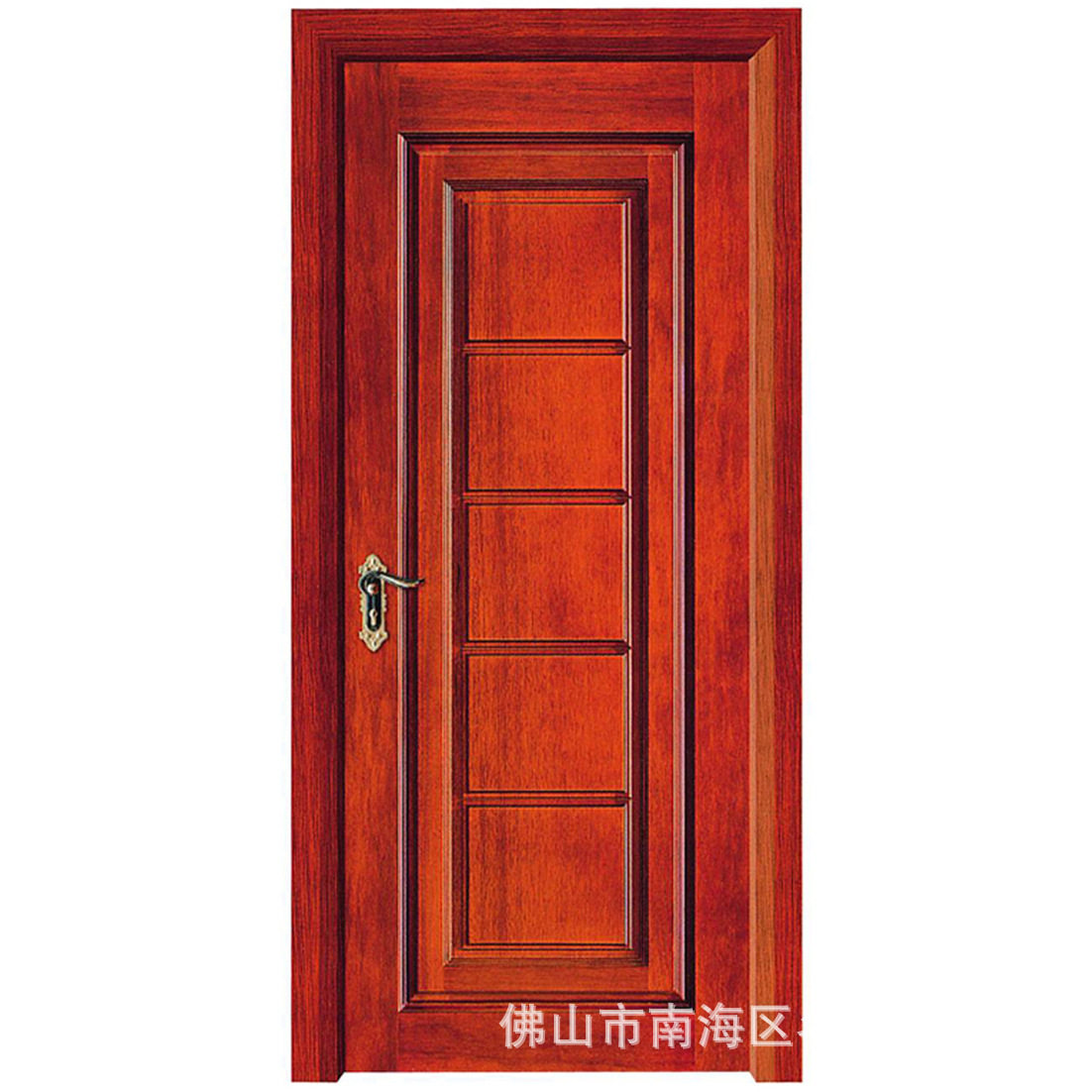 中式简约实木烤漆卧室门批发