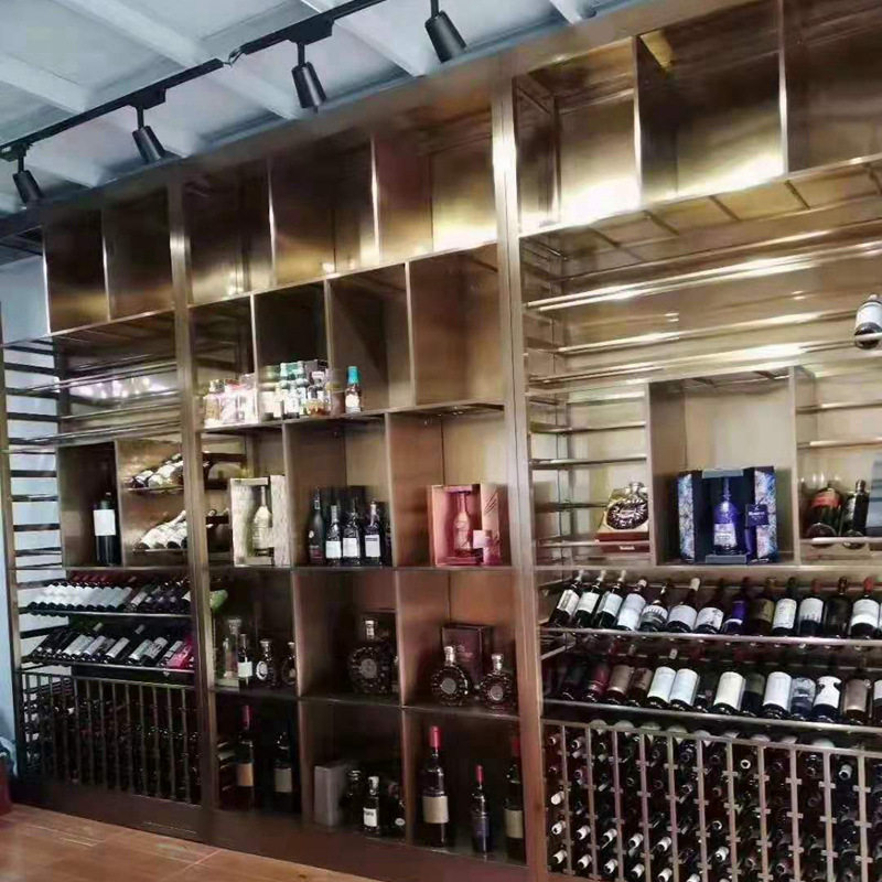 轻奢不锈钢恒温红酒柜
