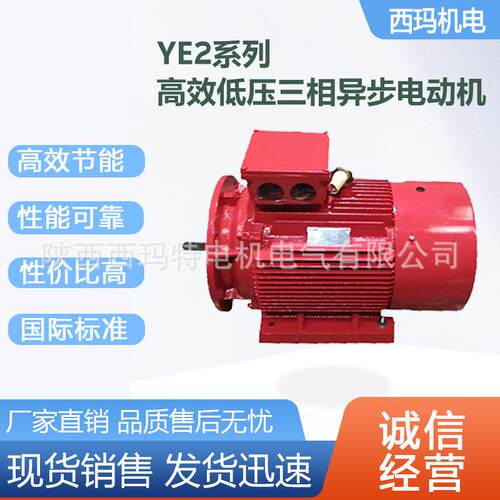 西安电机YE2-315L2-8极110W380VB3低压交流三相异步电动机