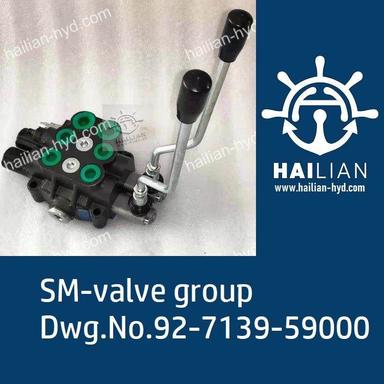 Dwg.No.92-7139-59000 Macgregor valve group 开舱液压阀组