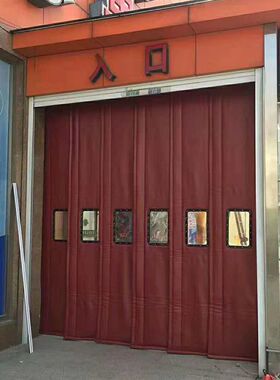 厂家加工冬季棉门帘加厚家用保暖C 超市商场帆布棉门帘防水牛津布