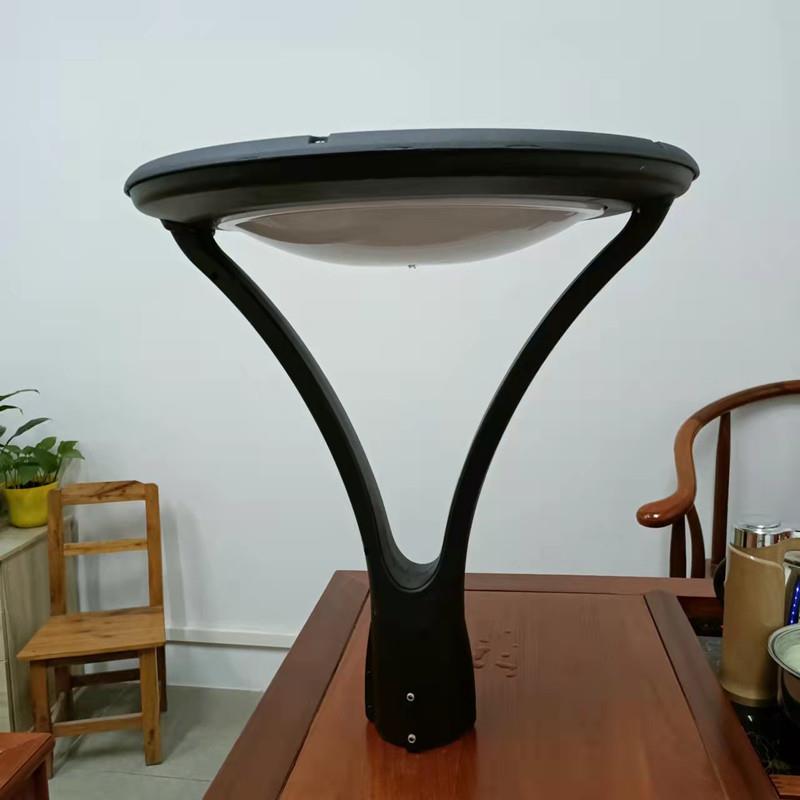 太阳能庭院灯Y字型叉臂型户外led庭院灯60瓦防水庭院具跨境定做